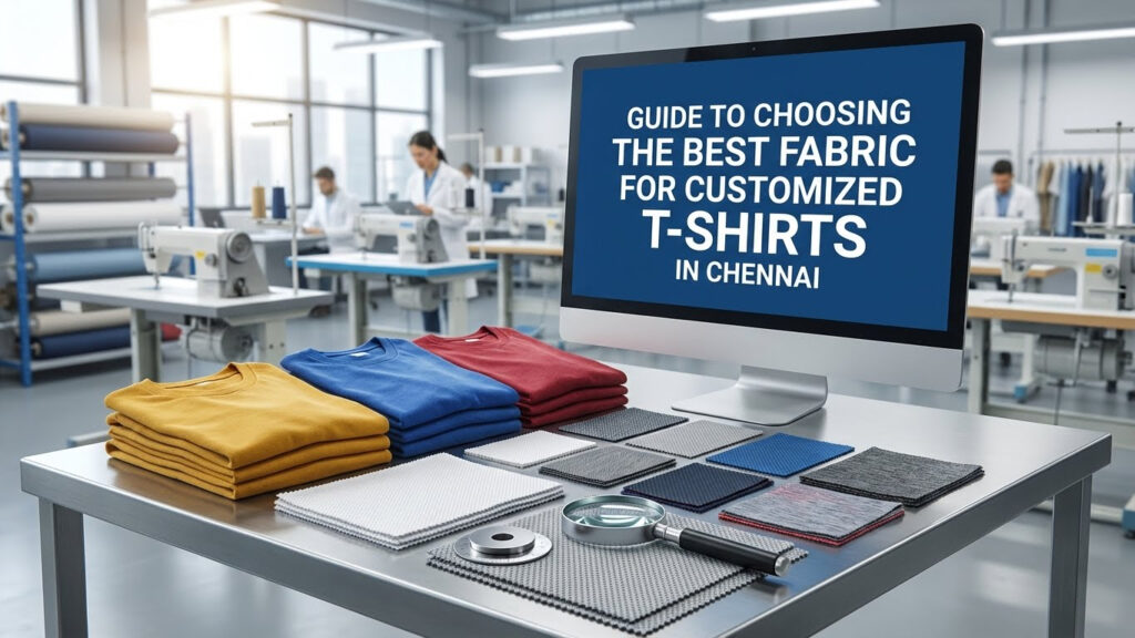 Guide to Choosing the Best Fabric for Customized T-Shirts in Chennai
