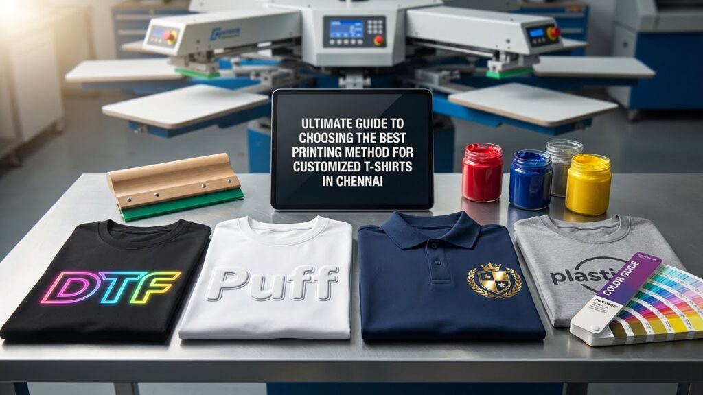 Guide to Choosing the Best Printing for Customized T-Shirts in Chennai