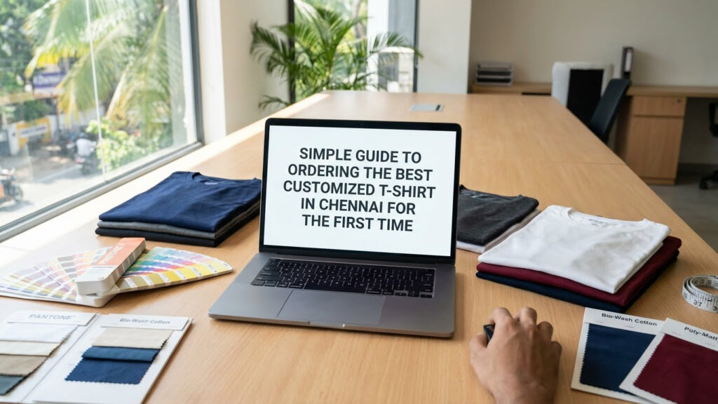 Simple Guide to Ordering the Best Customized T-Shirt in Chennai for the First Time