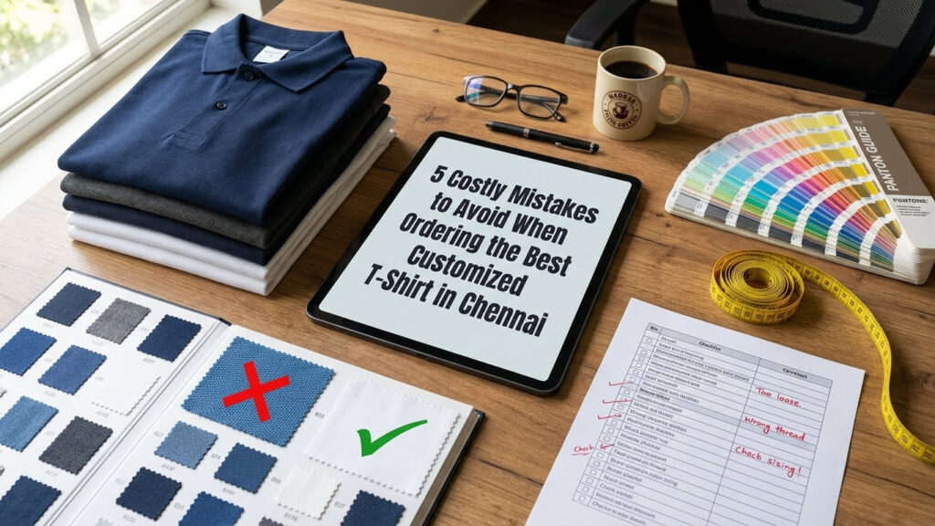 5 Costly Mistakes to Avoid When Ordering the Best Customized T-Shirts in Chennai